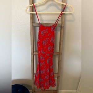 Lulu’s Floral Backtie Sundress